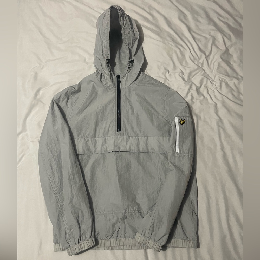 Lyle & Scott Light Gray Windbreaker NWOT